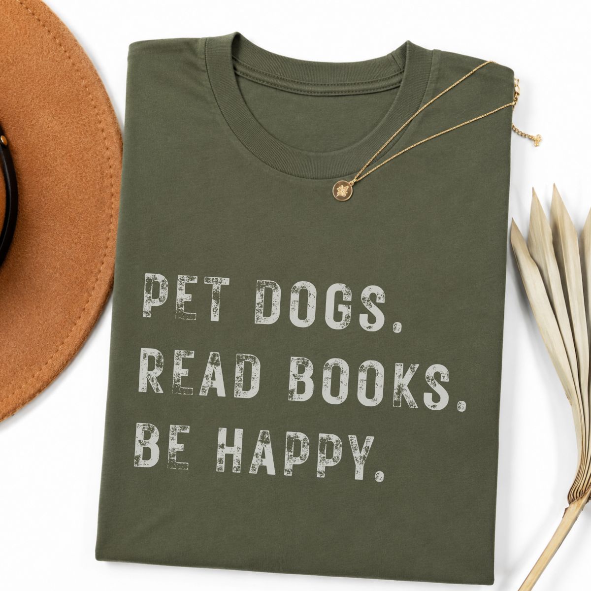 Dogs and Books Tee