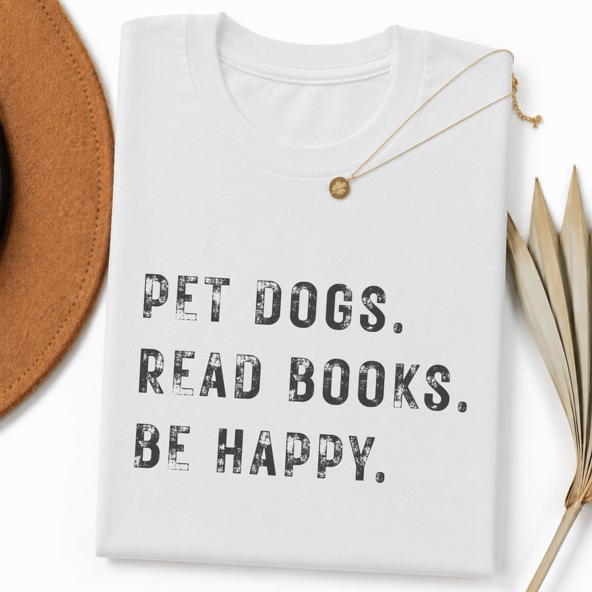 Dogs and Books Tee