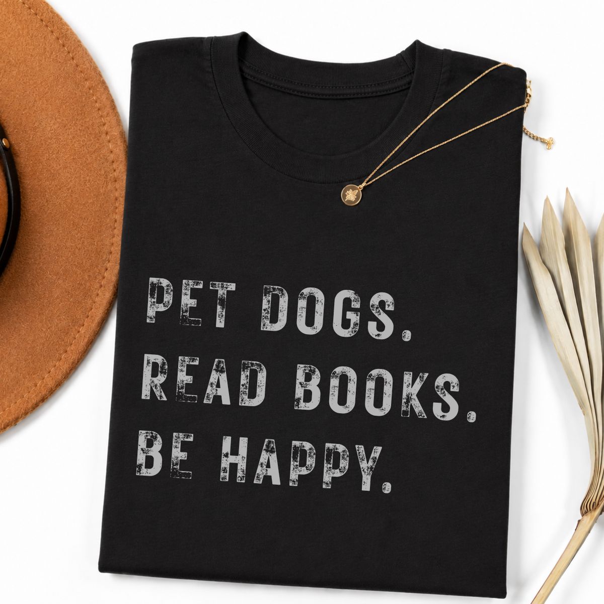 Dogs and Books Tee