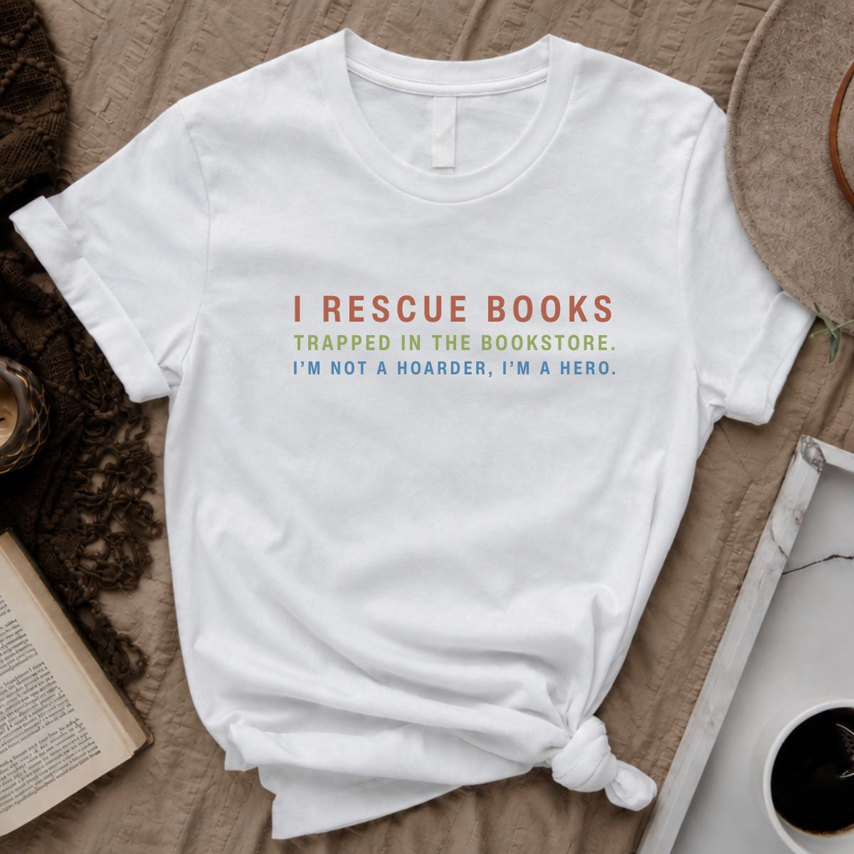 Rescue Books Tee
