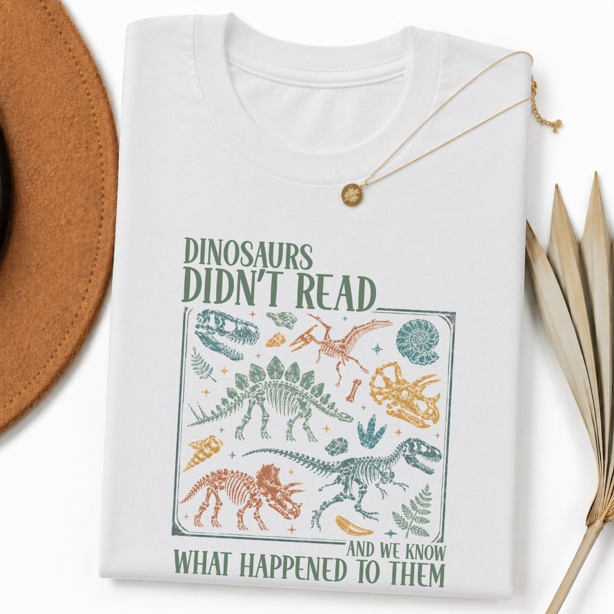 Dinosaur Reading Tee