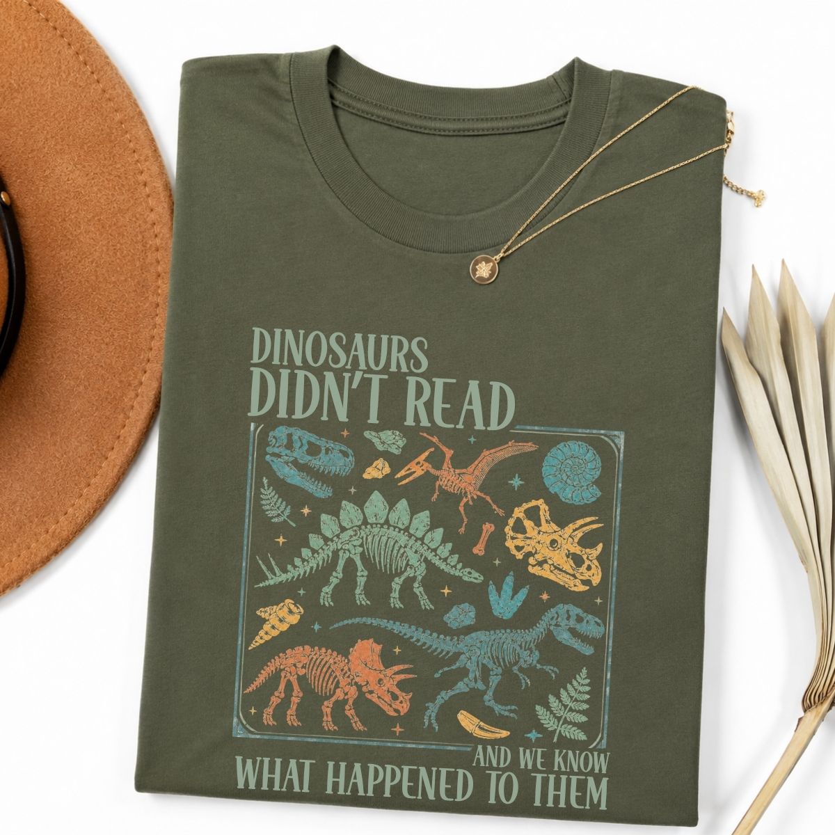 Dinosaur Reading Tee