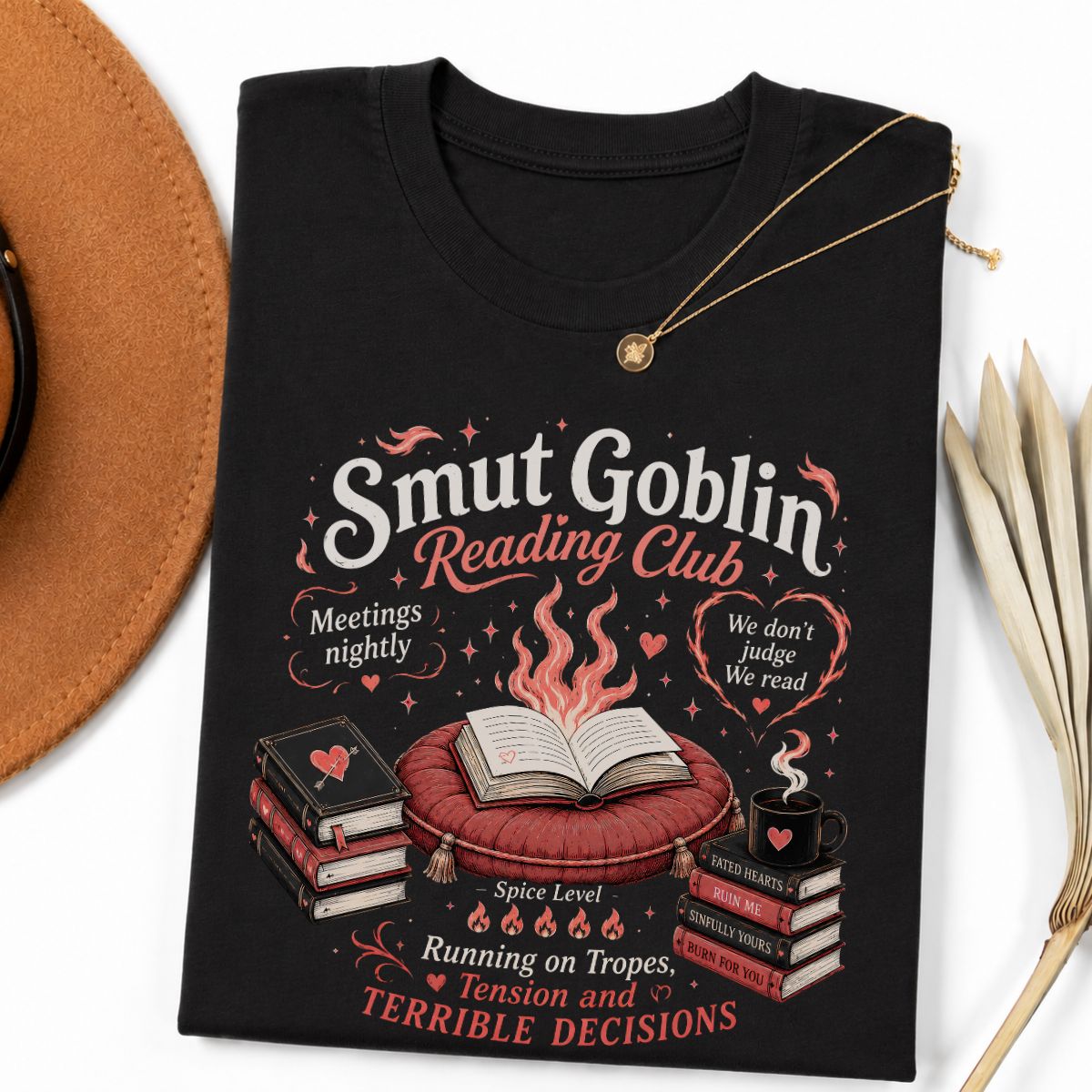 Smut Goblin Reading Club Tee