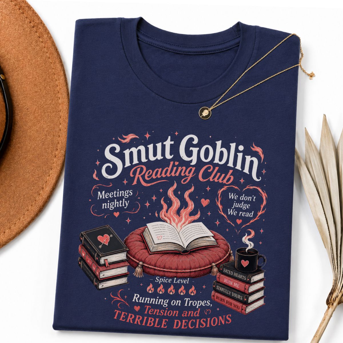 Smut Goblin Reading Club Tee