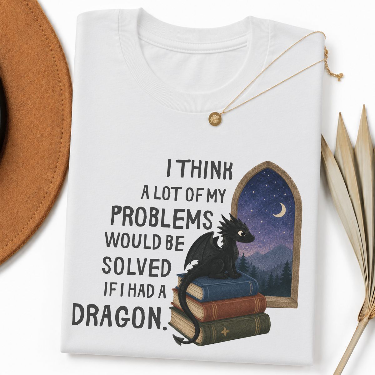 Book Dragon Tee