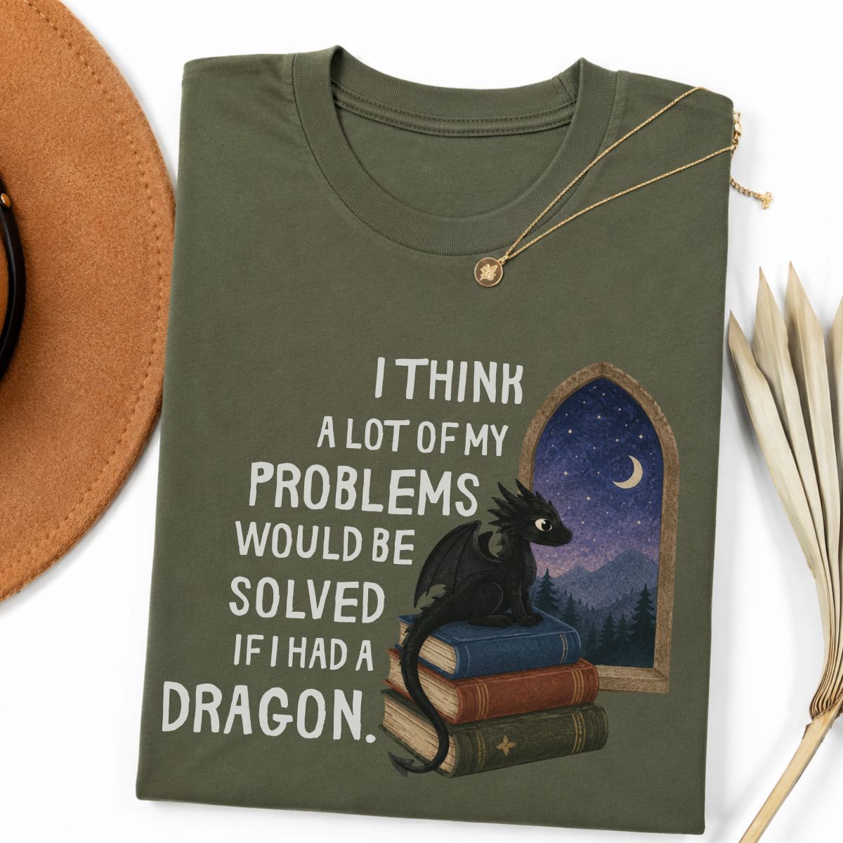 Book Dragon Tee