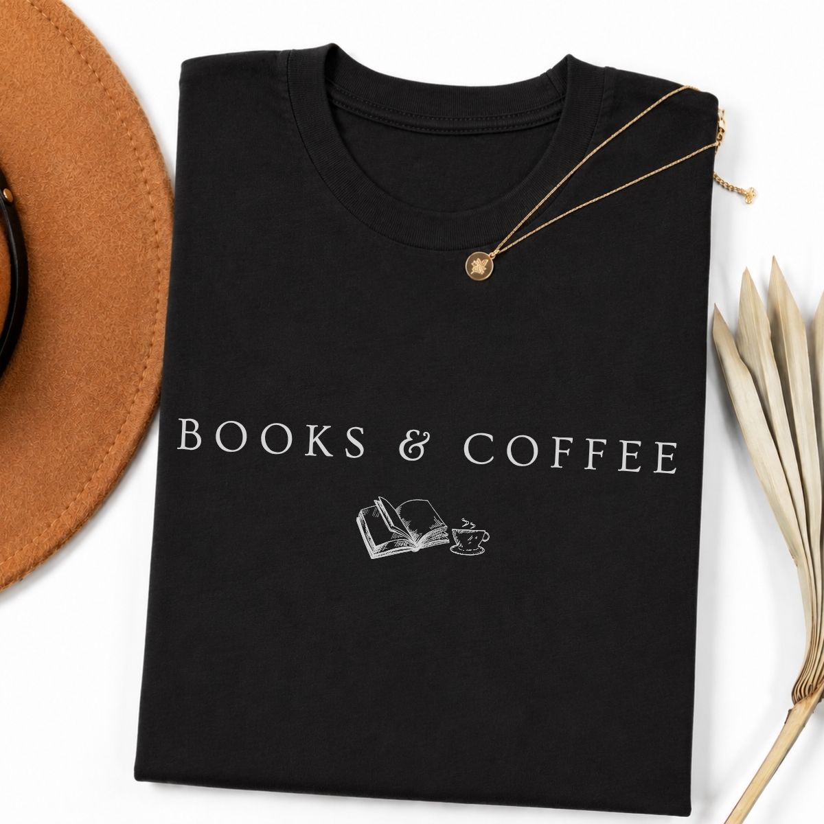 Books & Coffee Tee