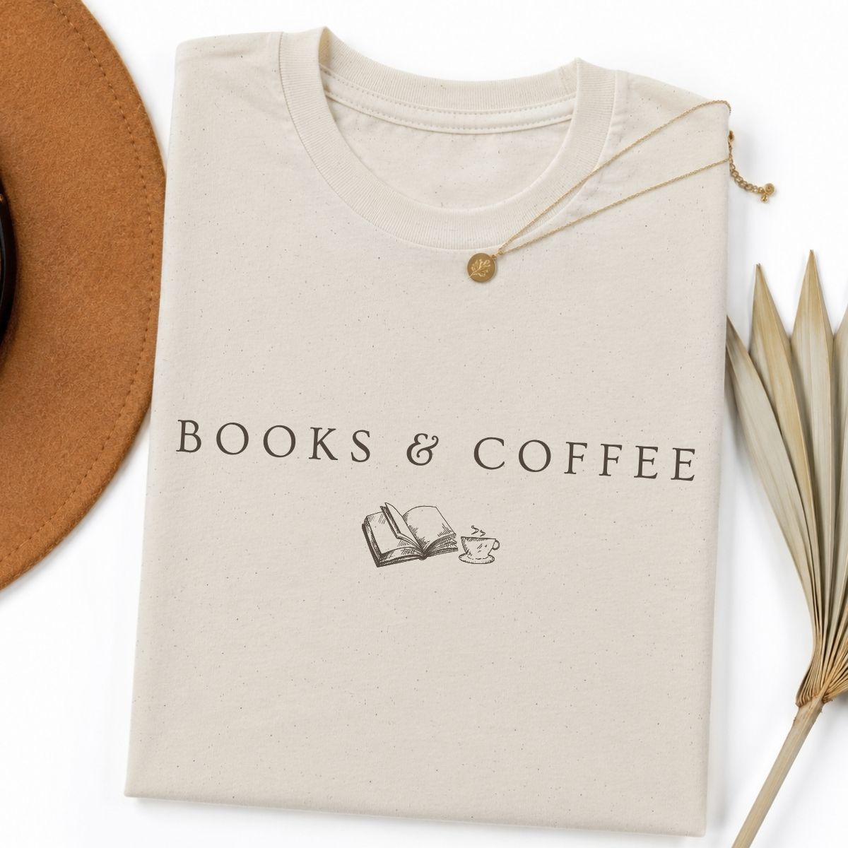Books & Coffee Tee