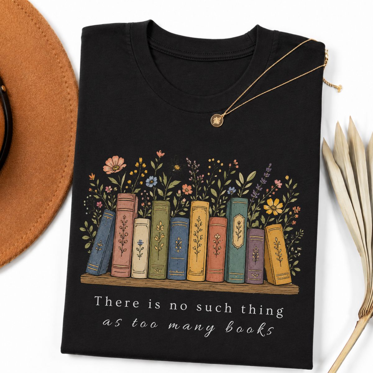 Too Many Books Tee