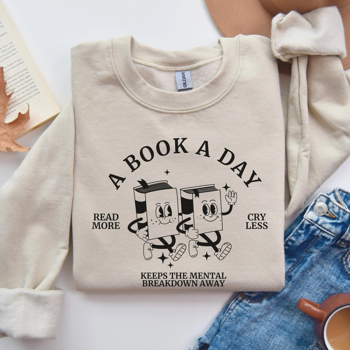 A Book A Day Sweatshirt