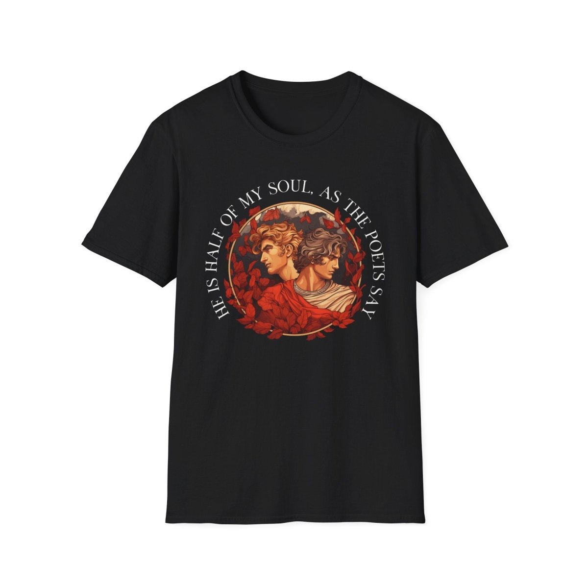 Achilles Patroclus Shirt | Romantasy Soft 100% Cotton Tee