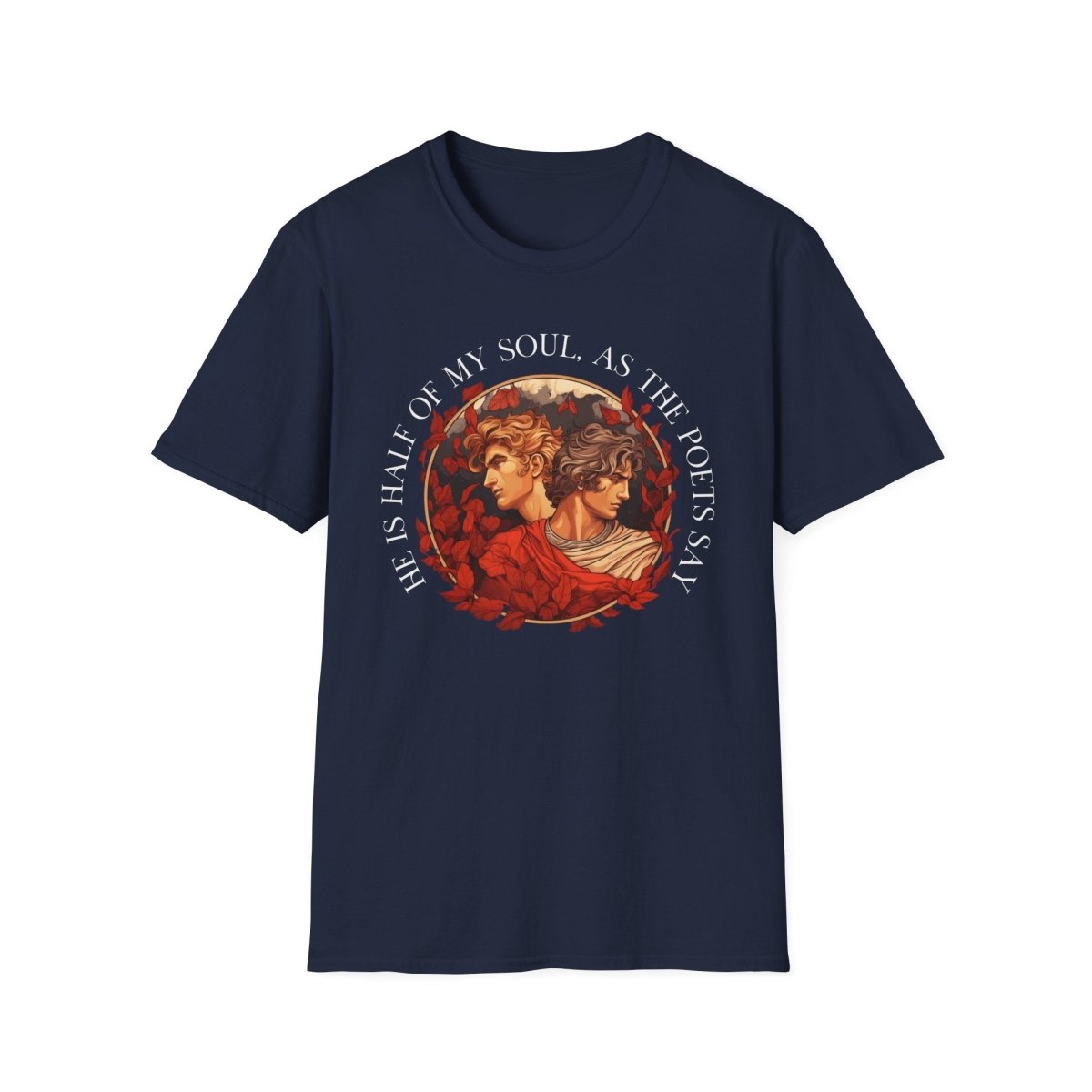 Achilles Patroclus Shirt | Romantasy Soft 100% Cotton Tee