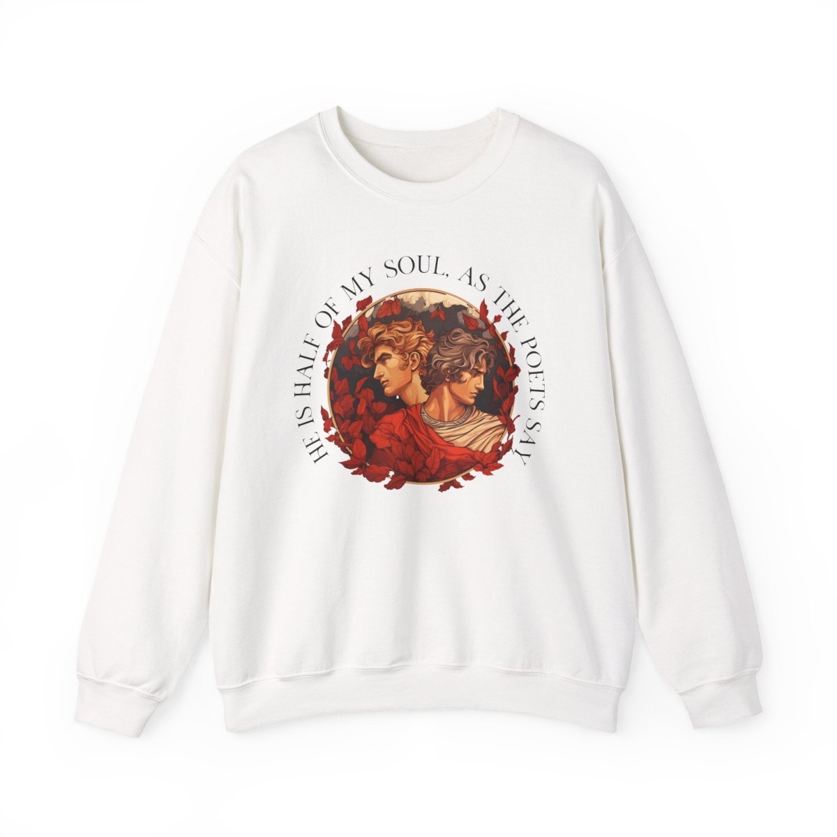 Achilles Patroclus Sweatshirt | Romantasy Cotton Blend Crewneck