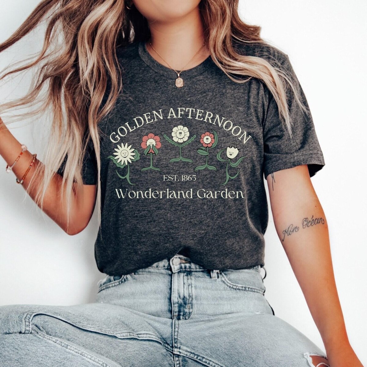 Alice's Adventures in Wonderland Flowers Tee