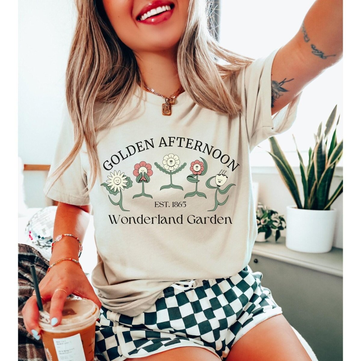 Alice's Adventures in Wonderland Flowers Tee
