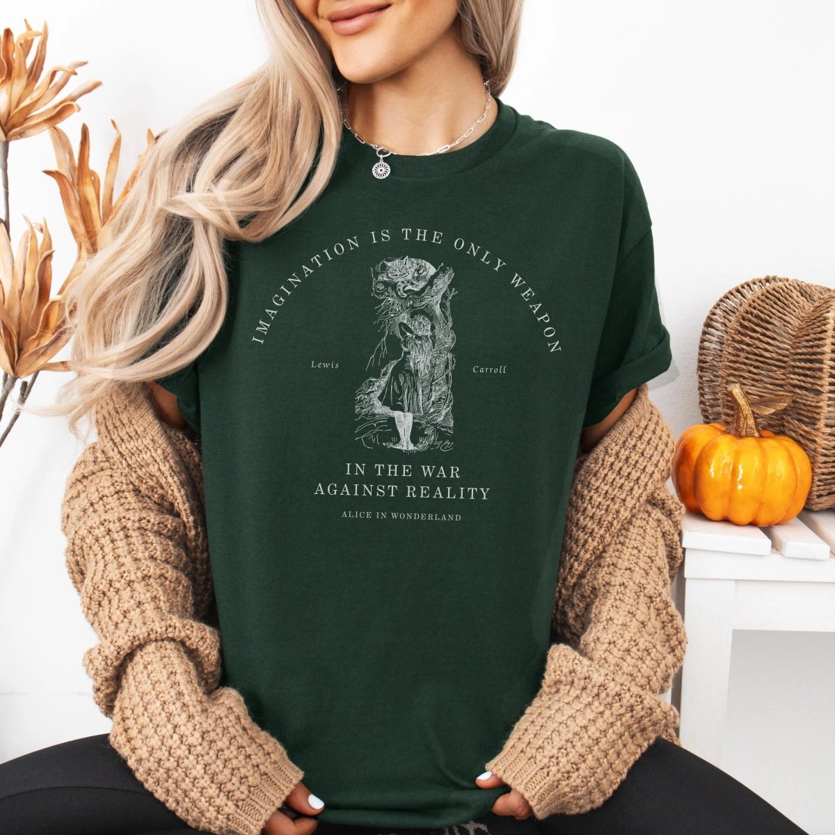 Alice's Adventures in Wonderland Shirt | Soft 100% Cotton Tee