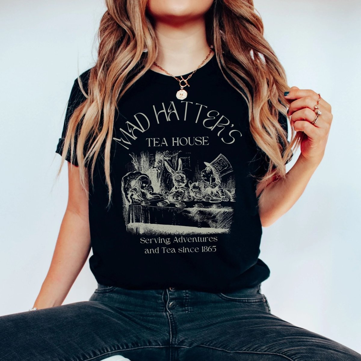 Alice's Adventures in Wonderland Shirt | Soft 100% Cotton Tee