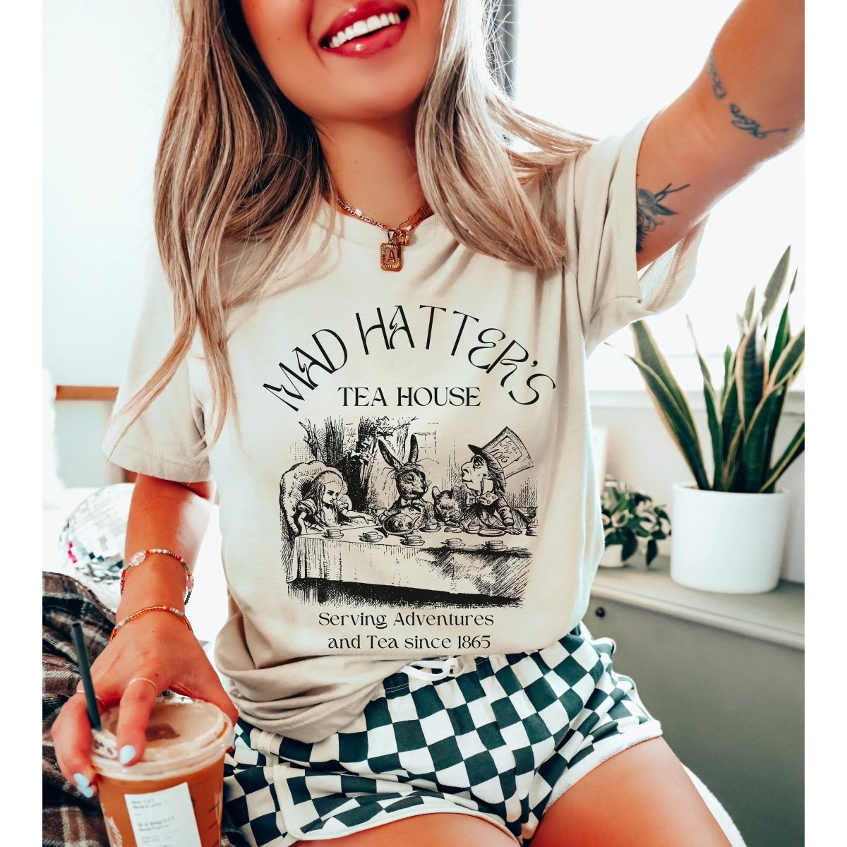 Alice's Adventures in Wonderland Shirt | Soft 100% Cotton Tee