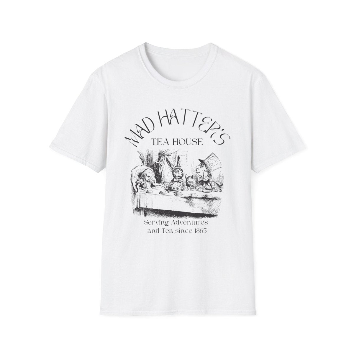 Alice's Adventures in Wonderland T-Shirt | Soft 100% Cotton Tee