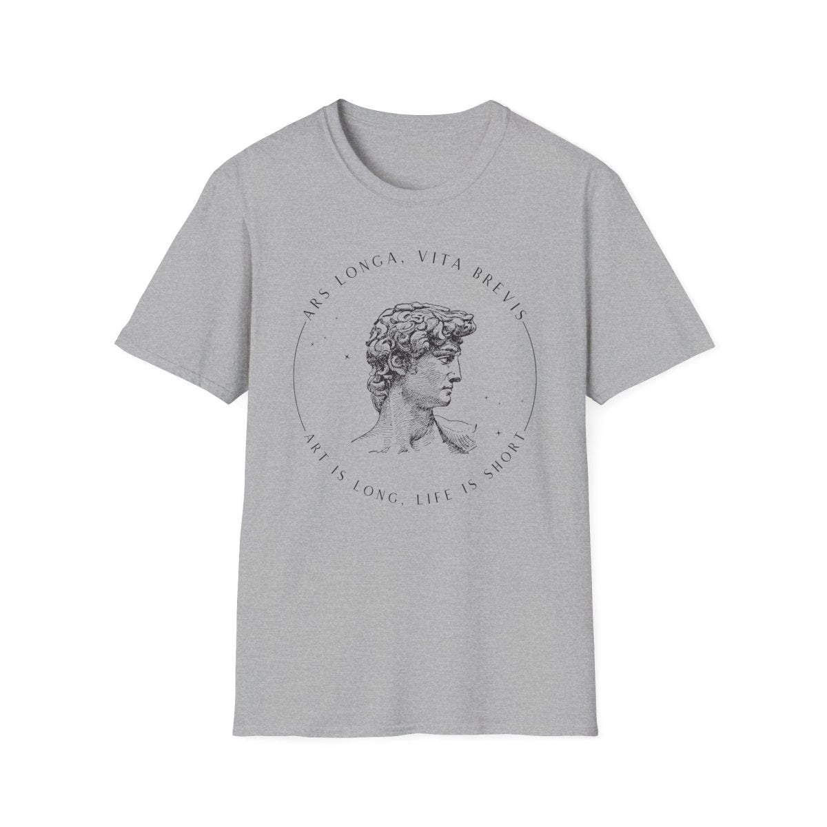 Ars Longa Vita Brevis Shirt | Dark Academia Soft 100% Cotton Tee