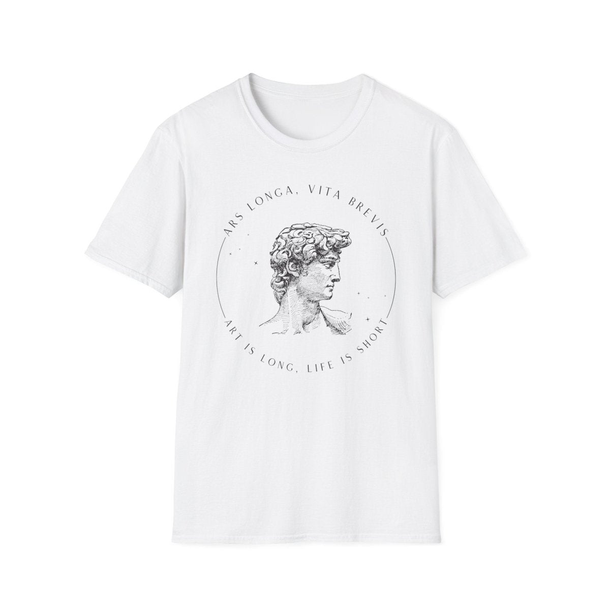 Ars Longa Vita Brevis Shirt | Dark Academia Soft 100% Cotton Tee