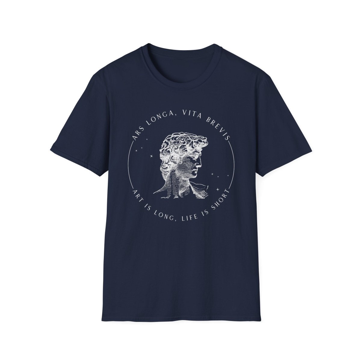 Ars Longa Vita Brevis Shirt | Dark Academia Soft 100% Cotton Tee