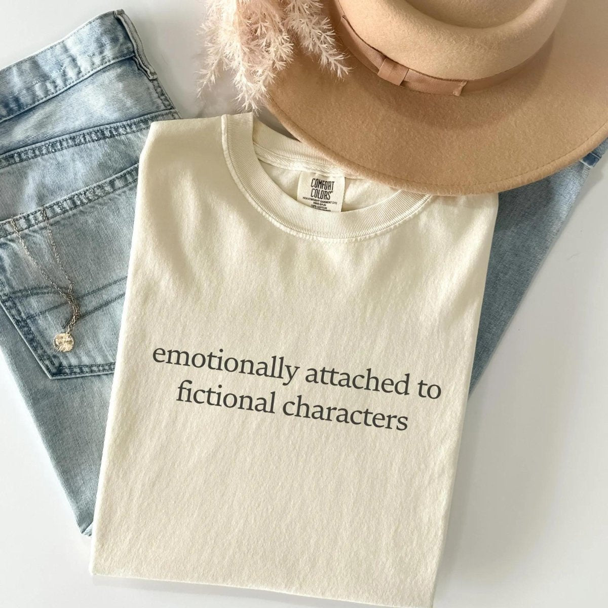Attached to Fictional Characters Tee
