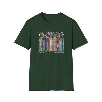 Banned Books Shirt | Book Lover Soft 100% Cotton Tee