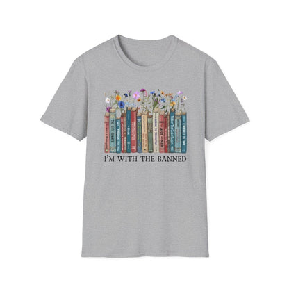 Banned Books Shirt | Book Lover Soft 100% Cotton Tee