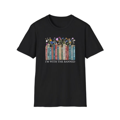 Banned Books Shirt | Book Lover Soft 100% Cotton Tee