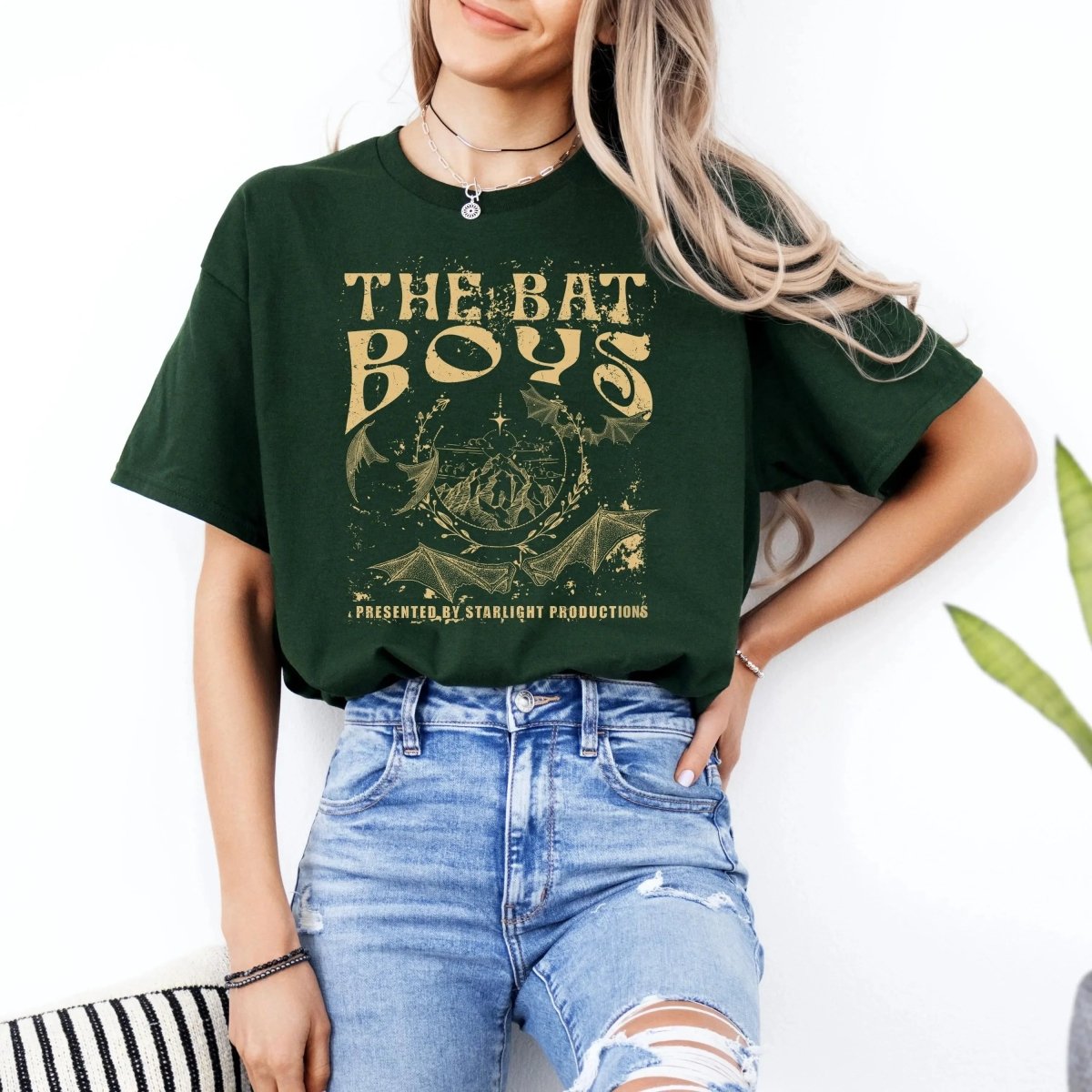 Bat Boys Romantasy Shirt | Book Lover Soft 100% Cotton Tee