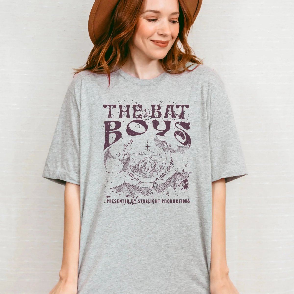 Bat Boys Romantasy Shirt | Book Lover Soft 100% Cotton Tee