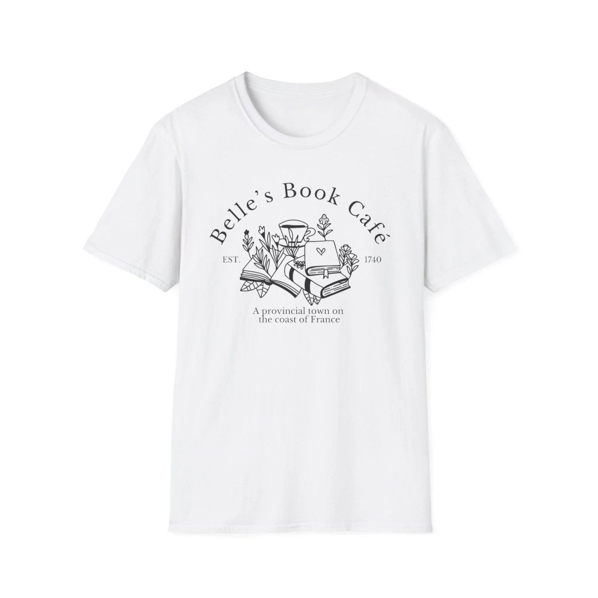 Beauty and the Beast Shirt | Book Lover Soft 100% Cotton Tee