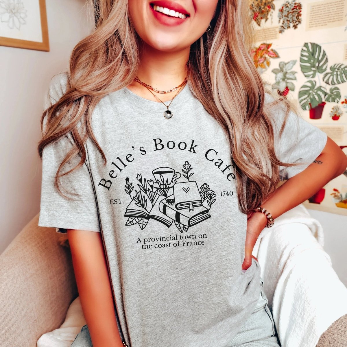 Beauty and the Beast Shirt | Book Lover Soft 100% Cotton Tee