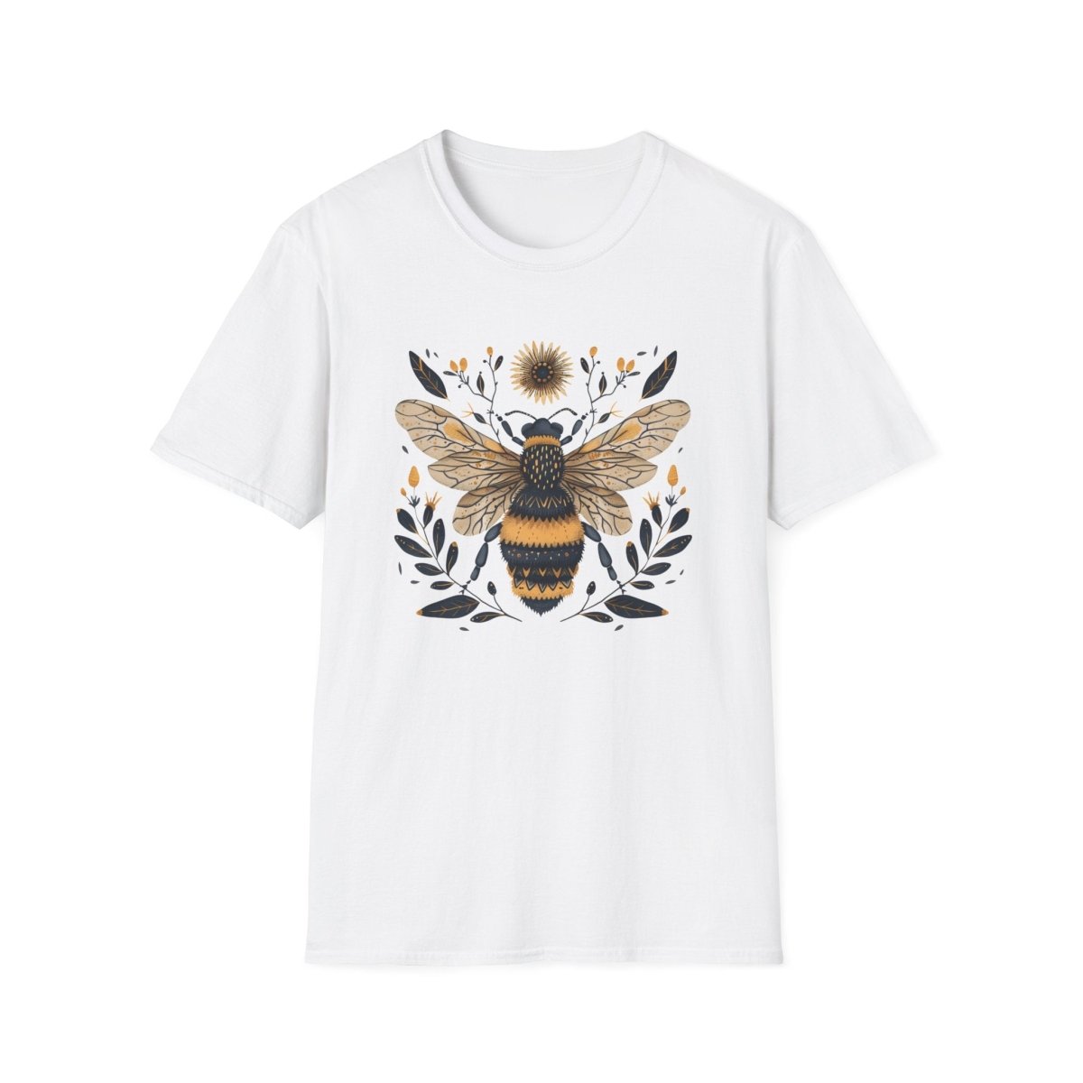 Bee Cottagecore Shirt | Goblincore Soft 100% Cotton Tee