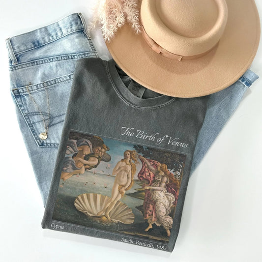Birth of Venus Shirt | Botticelli Comfort Colors® 100% Cotton Tee