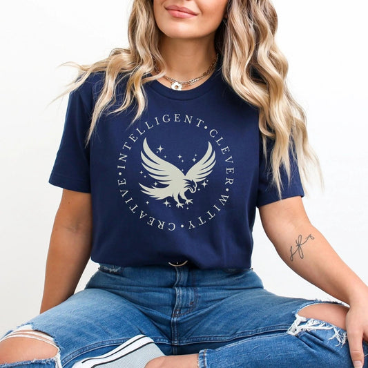 Blue House Shirt | Fantasy Soft 100% Cotton Tee