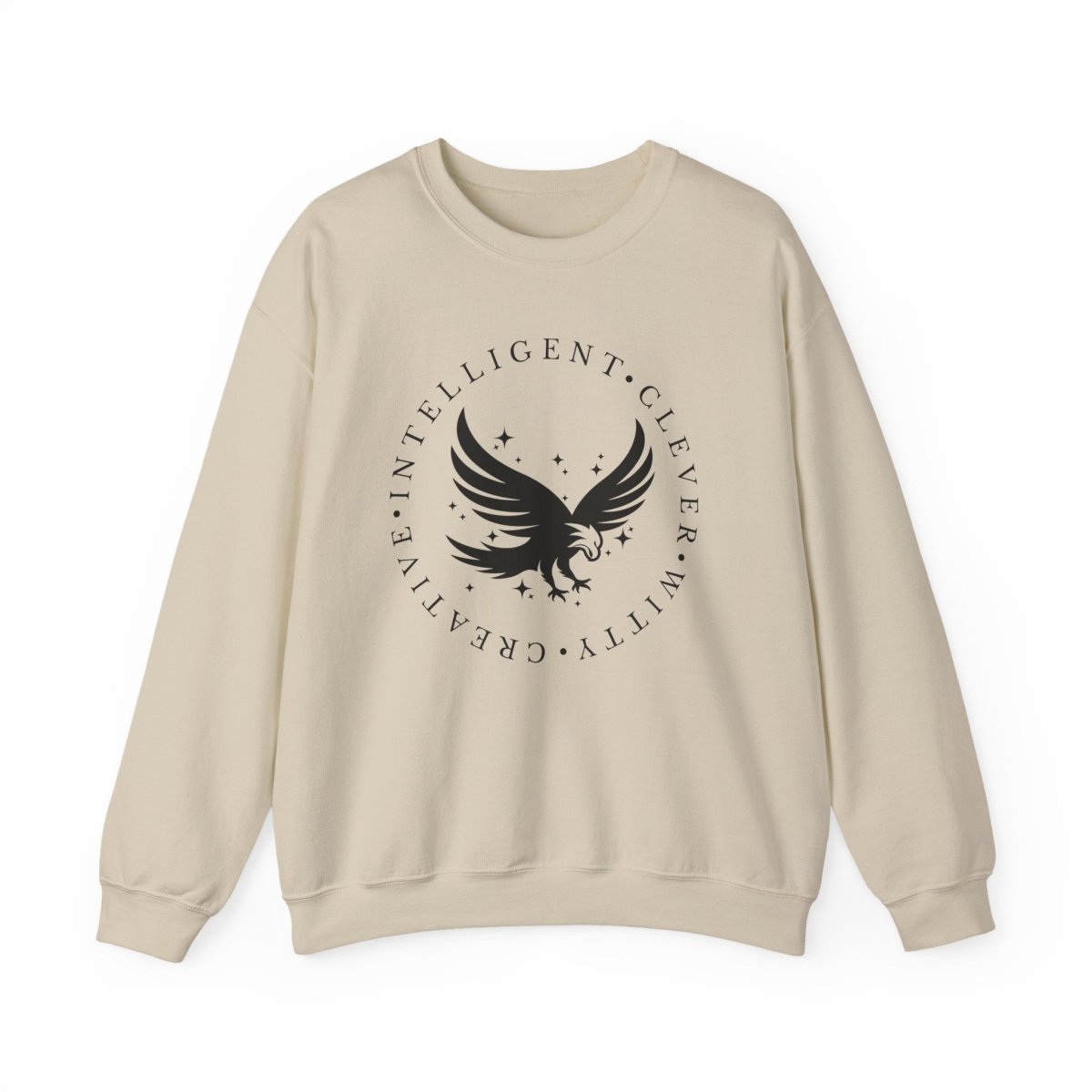 Blue House Sweatshirt | Fantasy Cotton Blend Crewneck