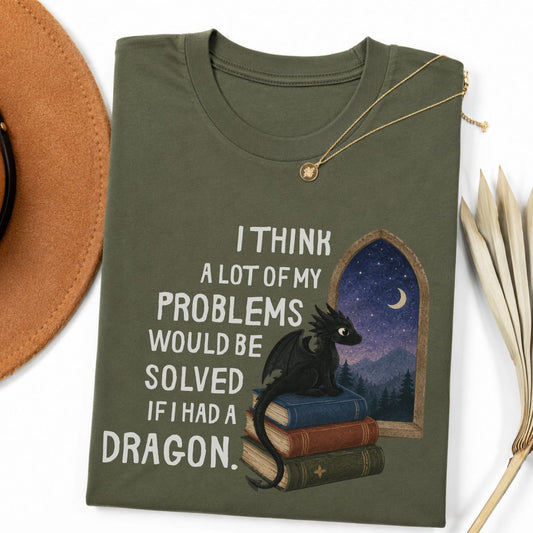 Book Dragon Tee