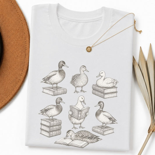 Bookish Ducks Tshirt