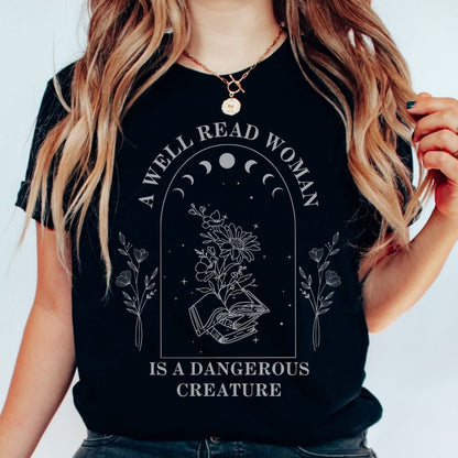 Bookish Feminist TShirt