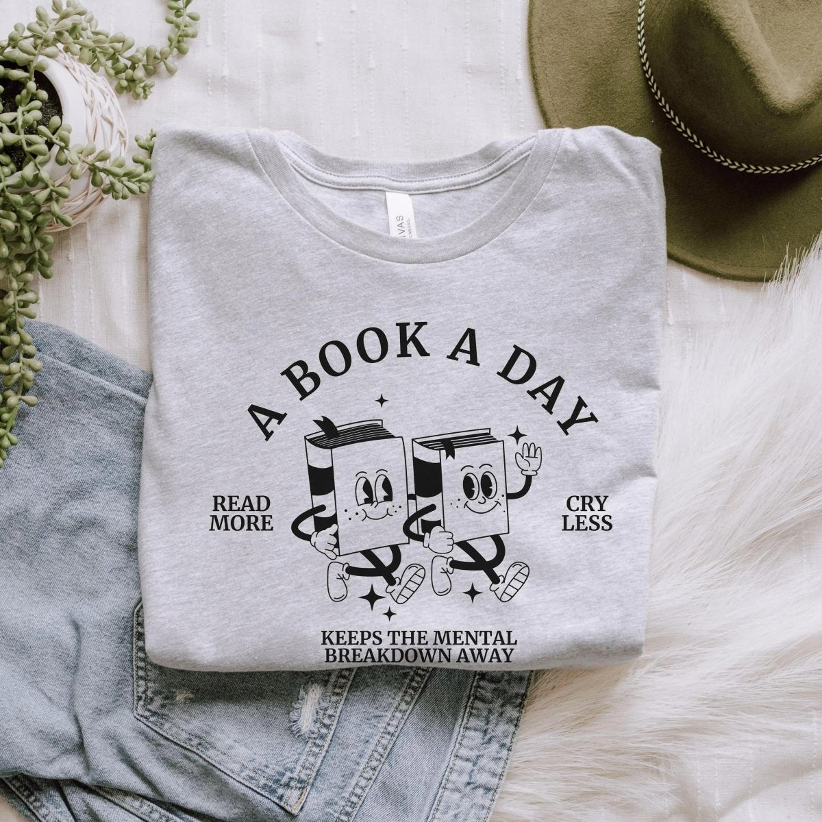 Bookish Mental Health Shirt
