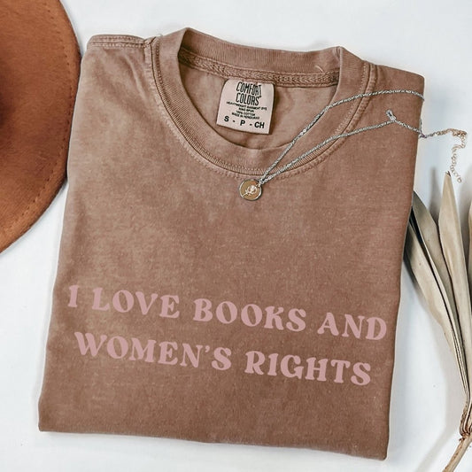 Books and Women's Rights Tee