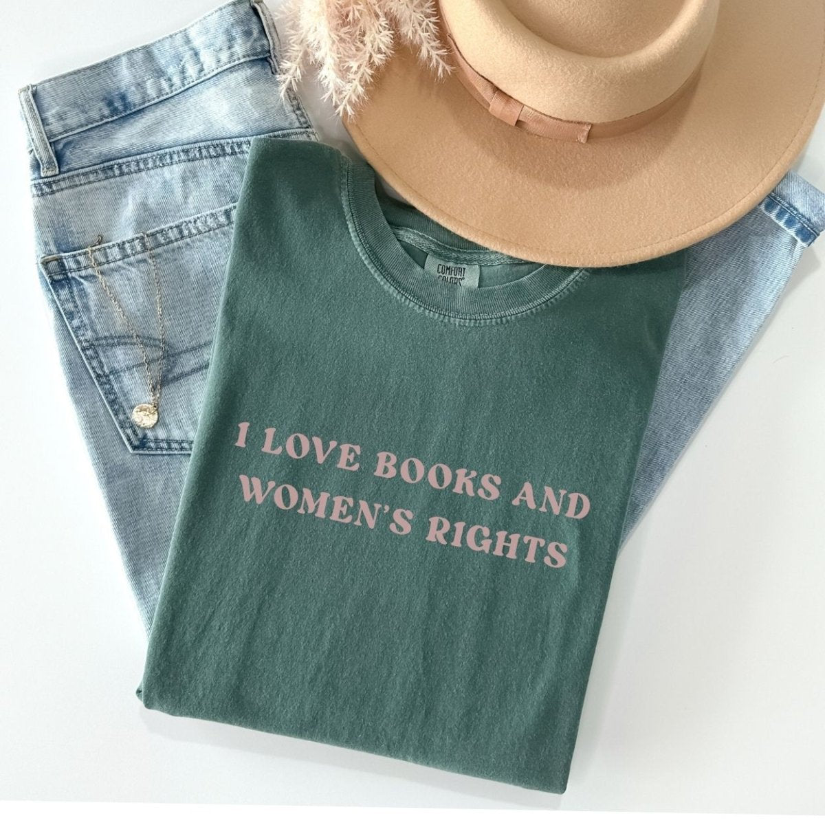 Books and Women's Rights Tee