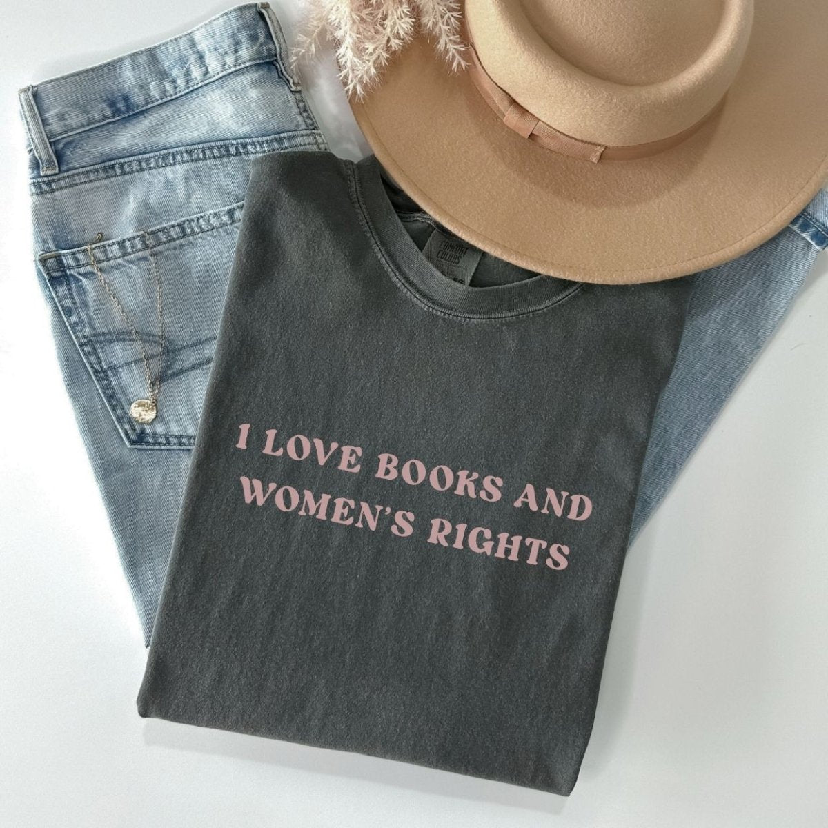 Books and Women's Rights Tee