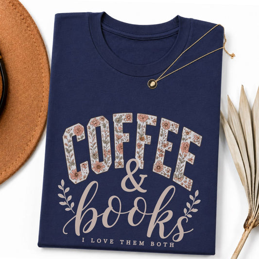 Coffee and Books Tee