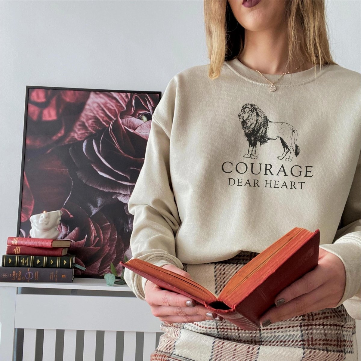 Courage Dear Heart Sweatshirt