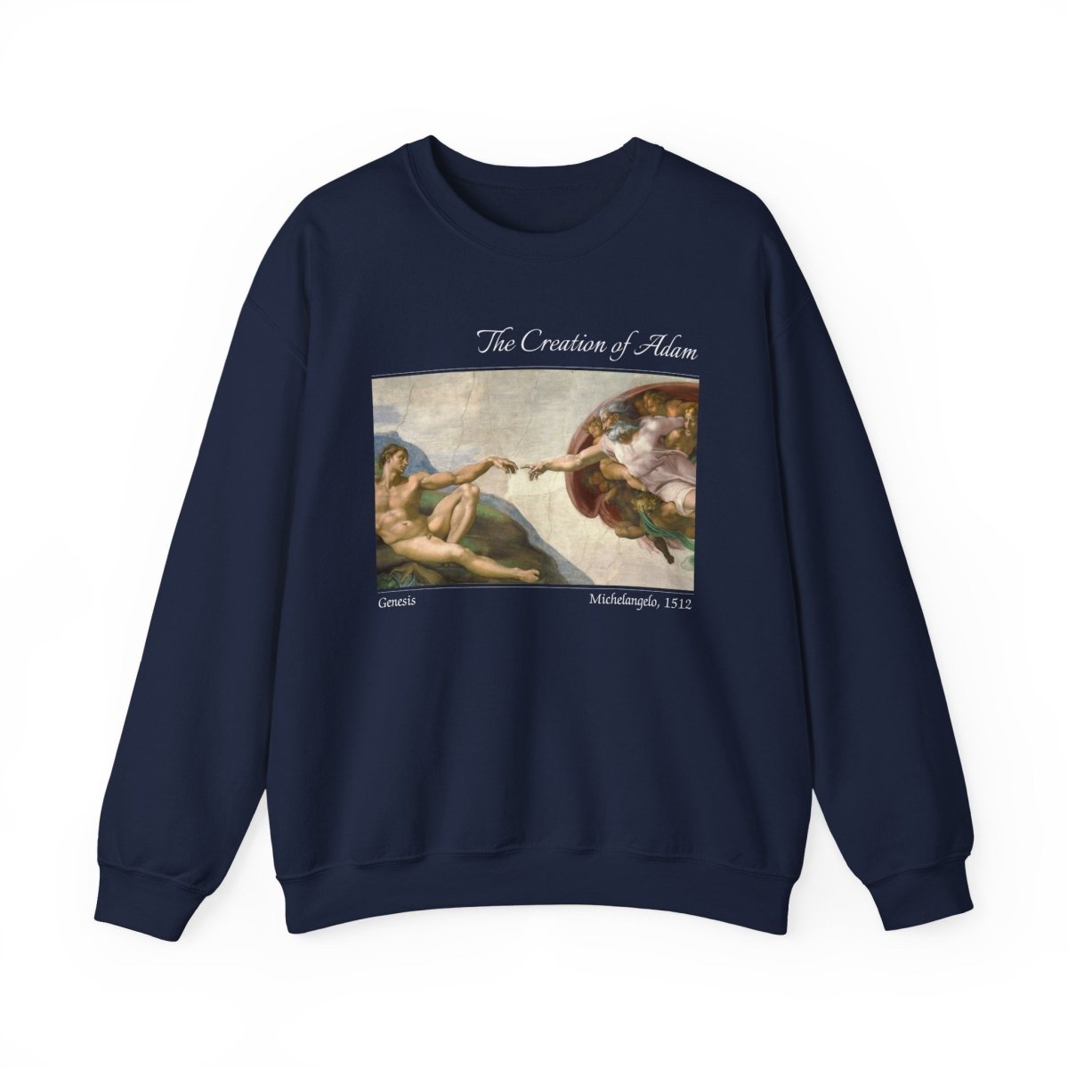 Creation of Adam Michelangelo Sweatshirt