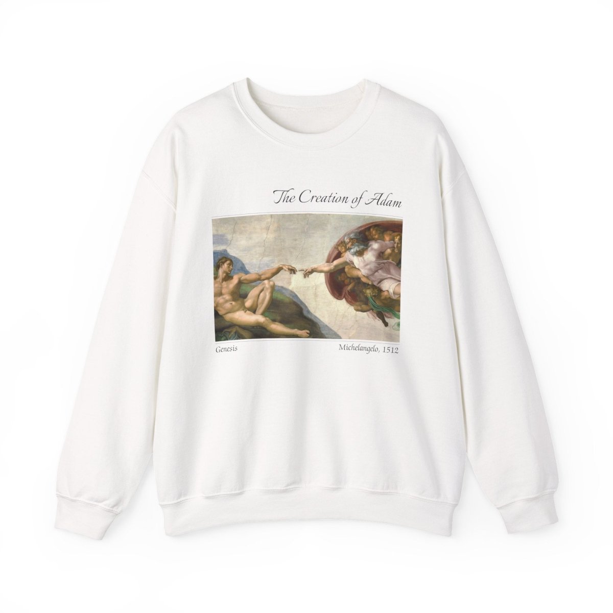 Creation of Adam Michelangelo Sweatshirt
