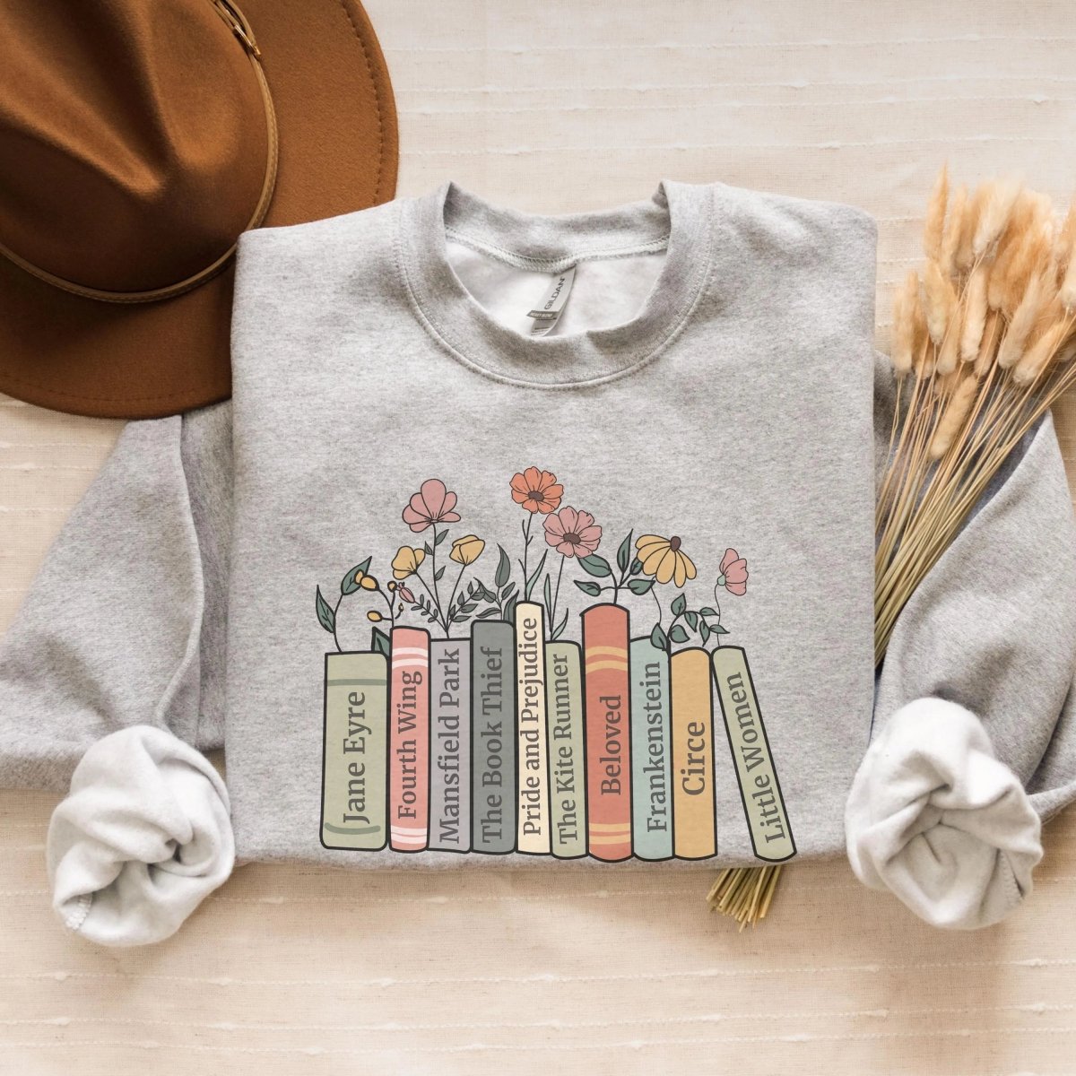 Custom Bookshelf Sweatshirt